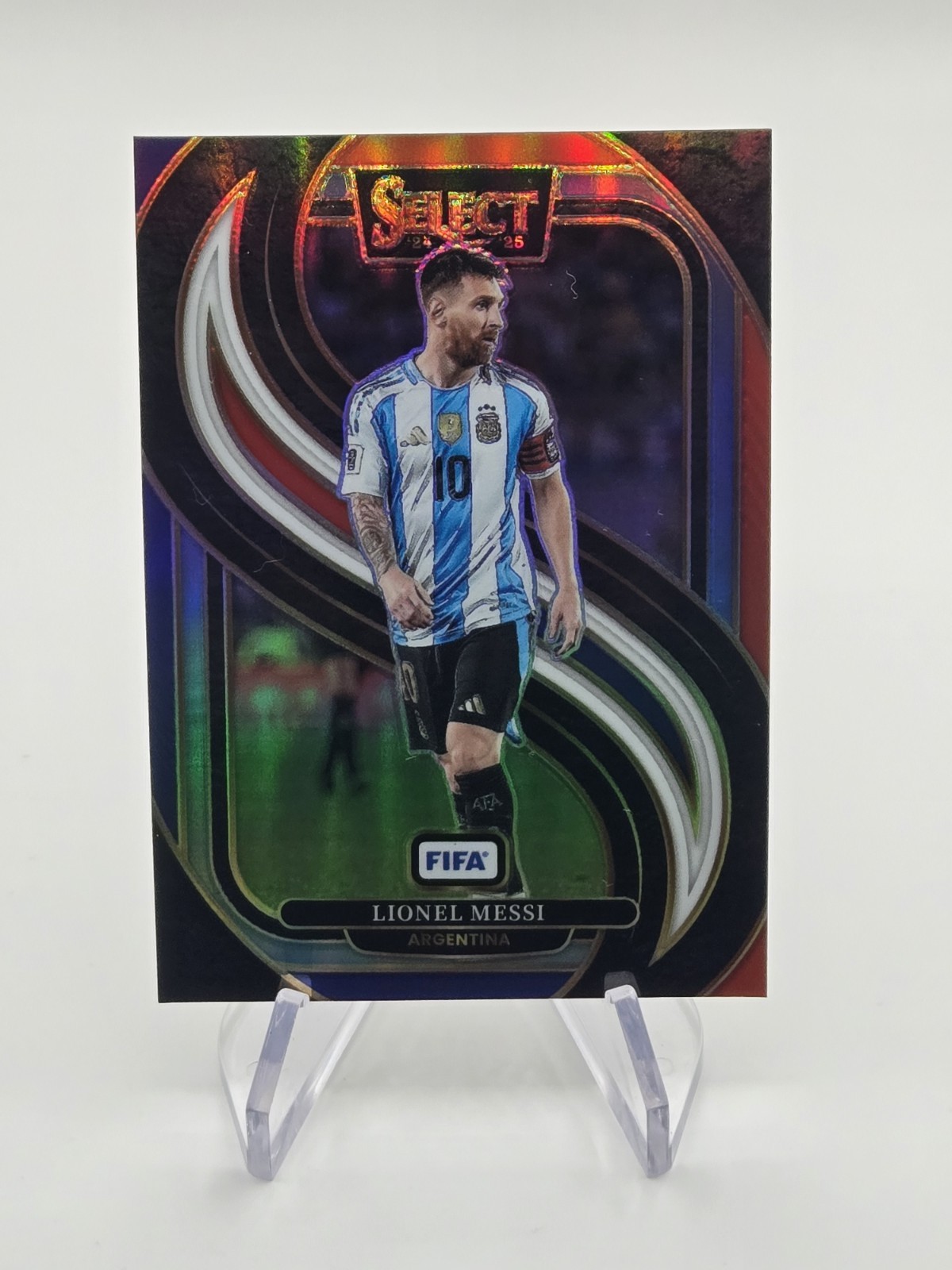 2024-25 Panini Select Fifa – Mezzanine Lionel Messi #158 Multi-Color Prizm