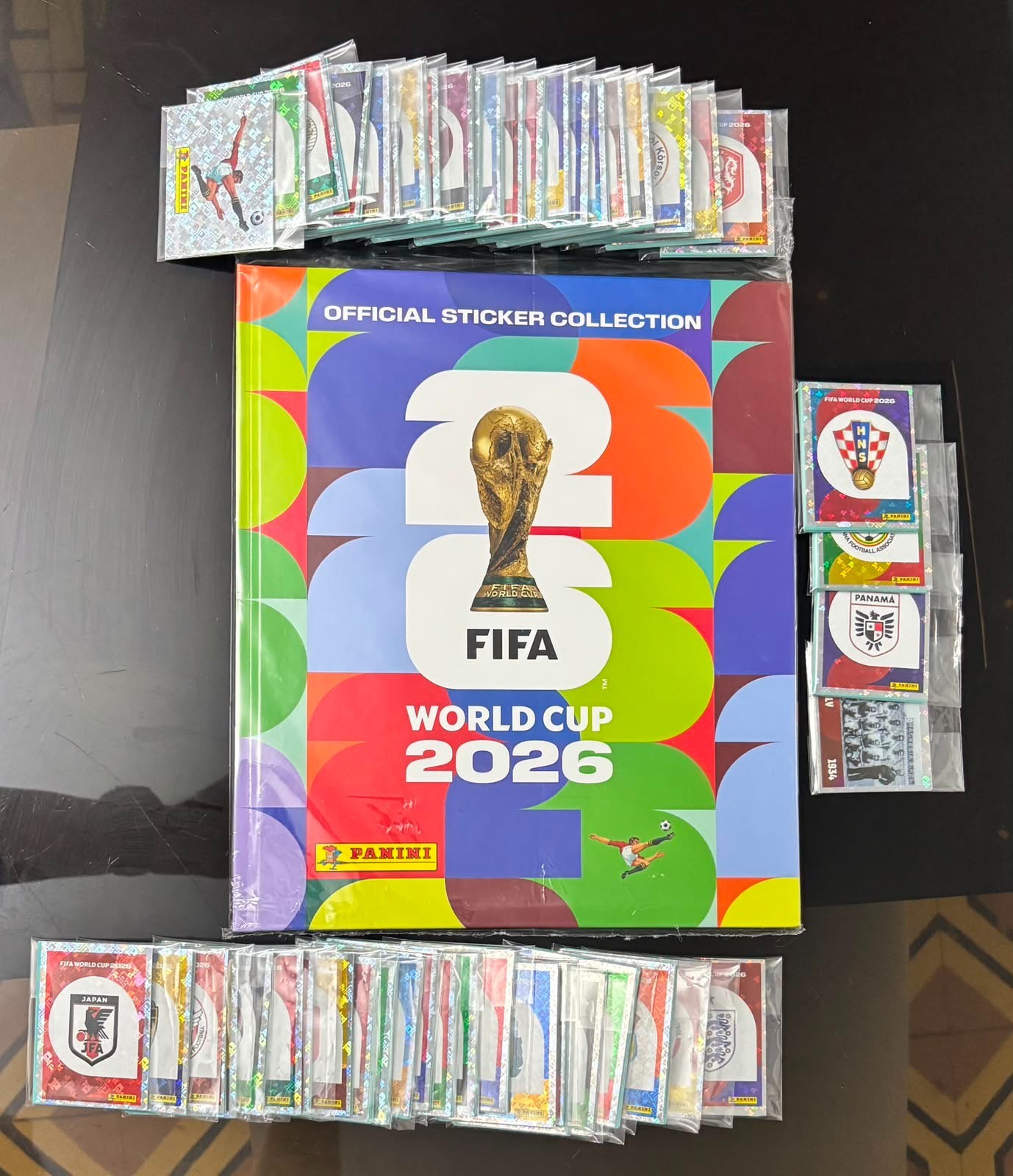 PANINI STICKERS WC 2026 FULL SET 980 STICKERS MADE IN BRASIL + COCA COLA SET