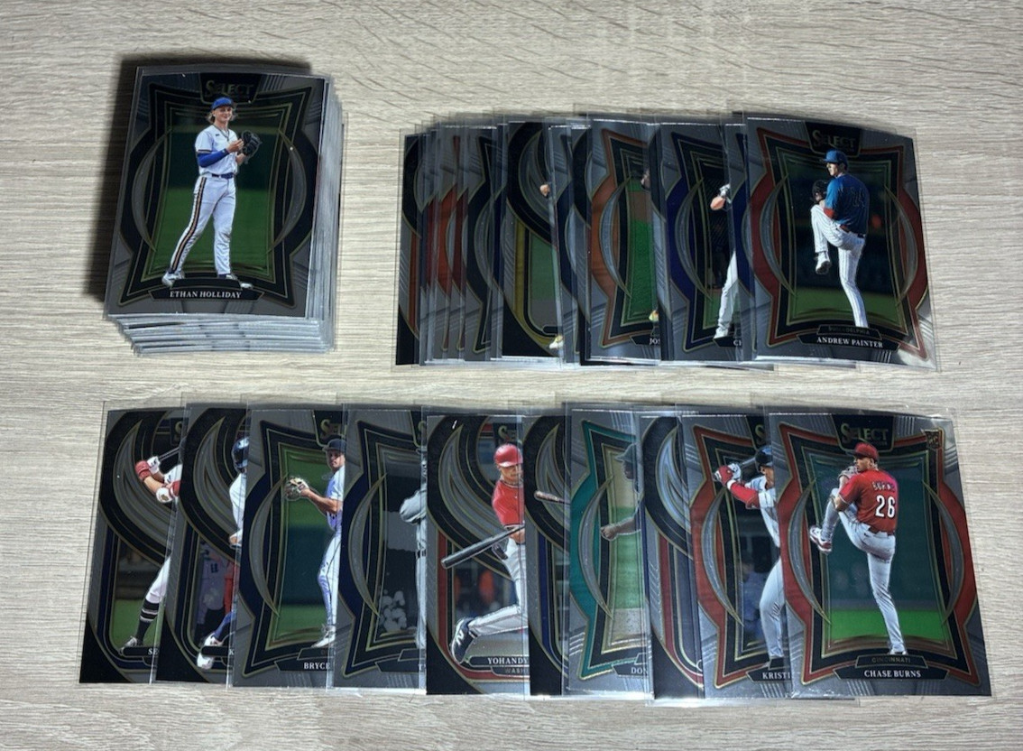 2025 Panini Select MLB Complete UR Set You Pick #1-200 RCs Concourse & Premier