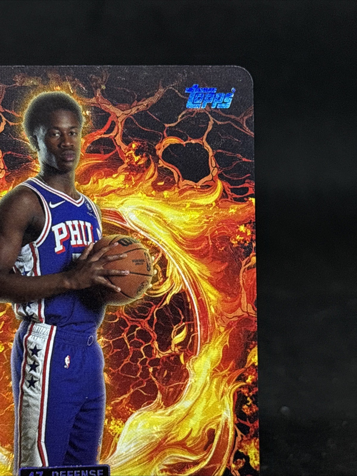 2025-26 Topps Match Attax Hot Prospects #HP-VE VJ Edgecombe RC Rookie 76ers