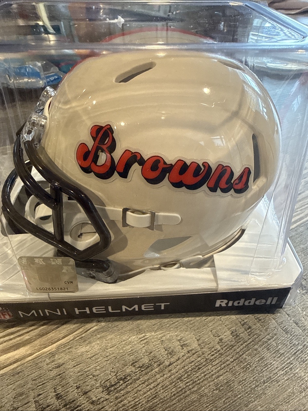 Quinshon Judkins Retro Mini Football Helmet Cleveland Browns