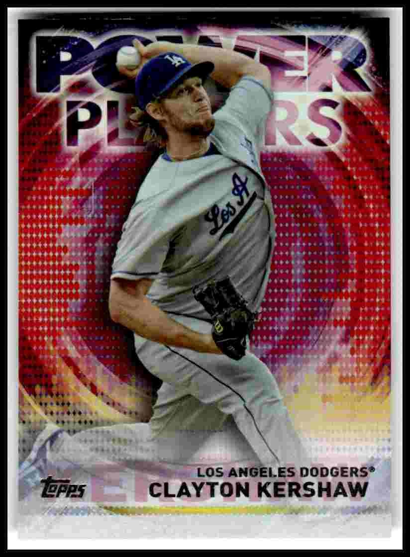 2014 Topps Update #PPA-CK Clayton Kershaw Power Players