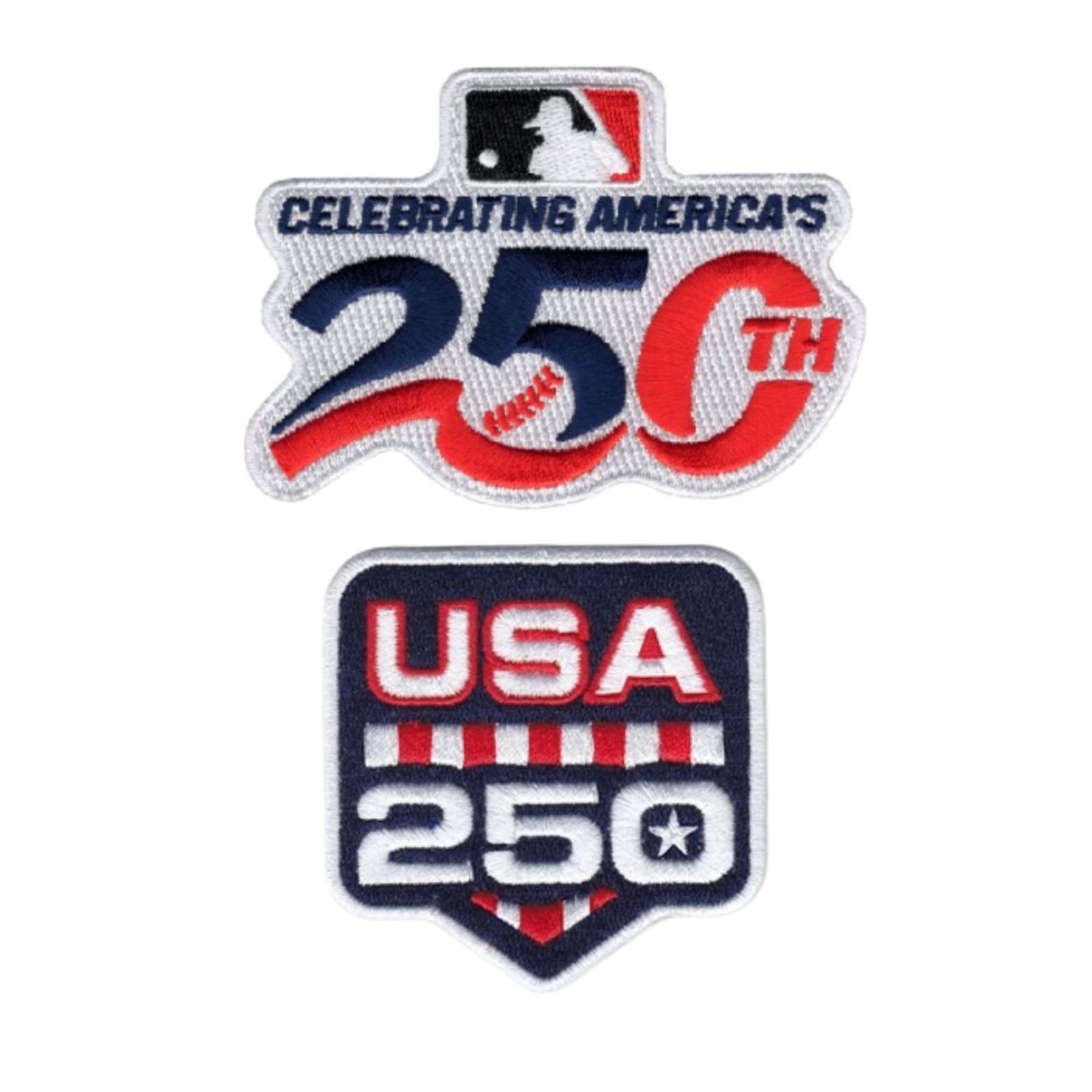 2026 MLB USA 250th Anniversary All Star Game Sleeve Patches Iron on Sew on