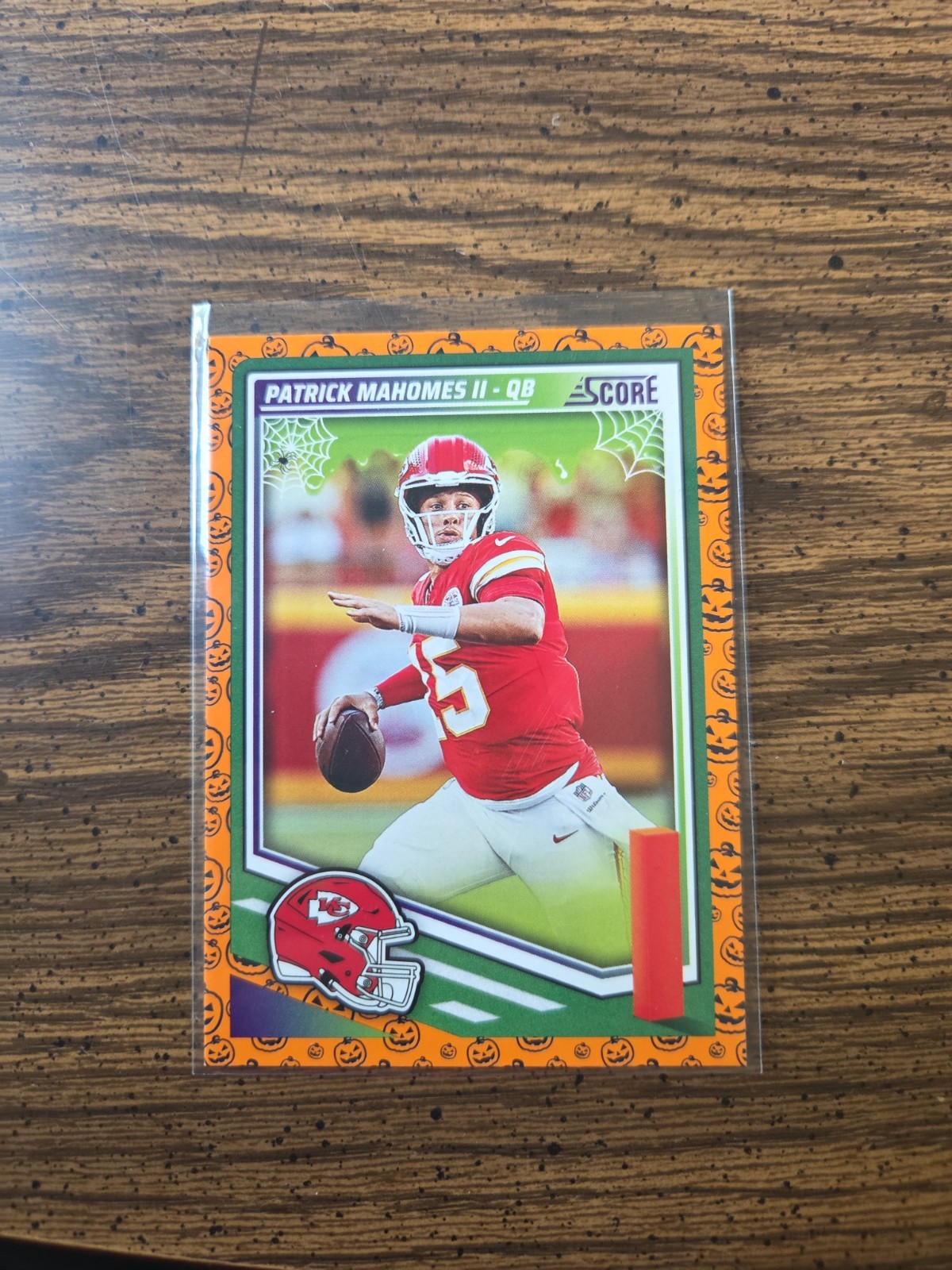 2025 Panini Score A Treat Pumpkins Patrick Mahomes #100