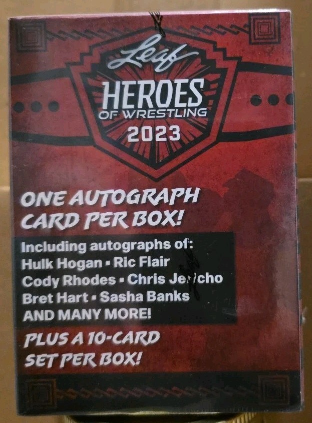 2023 Leaf Heroes of Wrestling Blaster