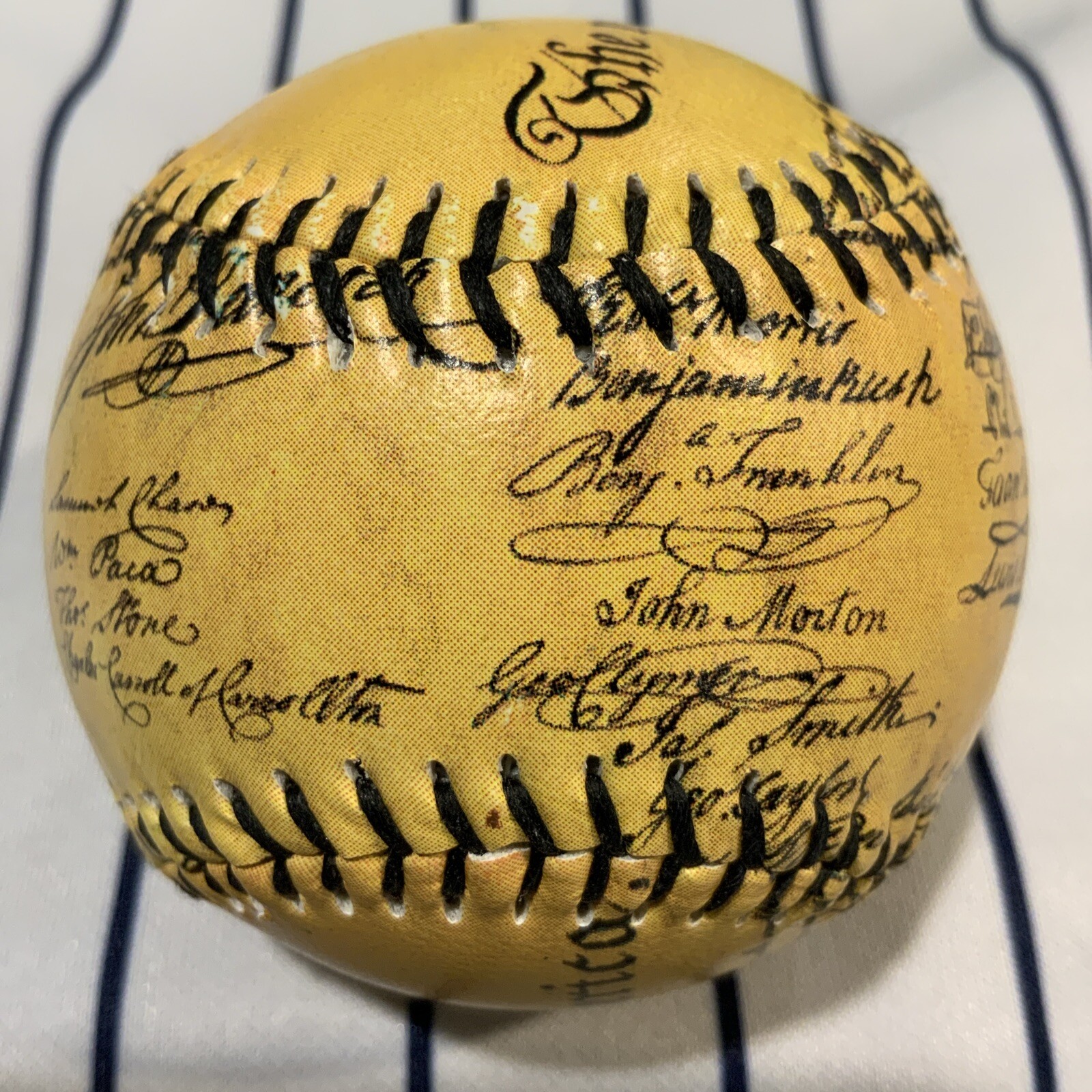 United States Of America Declaration Of Independence Souvenir Baseball Ball