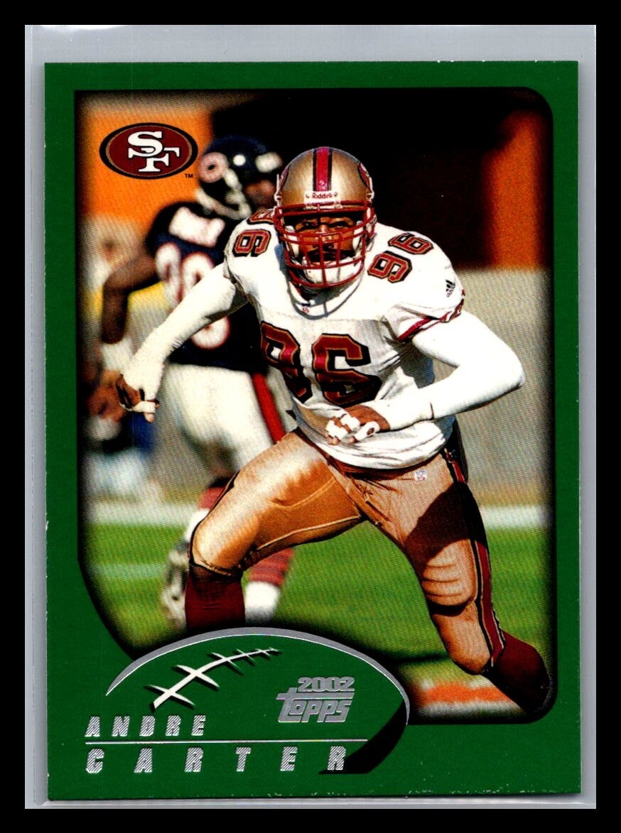 2002 Topps Football # 201 – 385 – Pick Your Card!