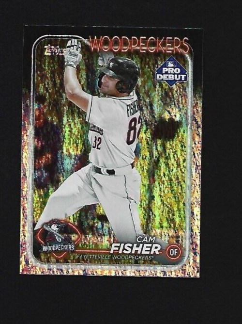 2024 Topps Pro Debut Cam Fisher PD-120 Sparkle Foil 73/175 Houston Astros