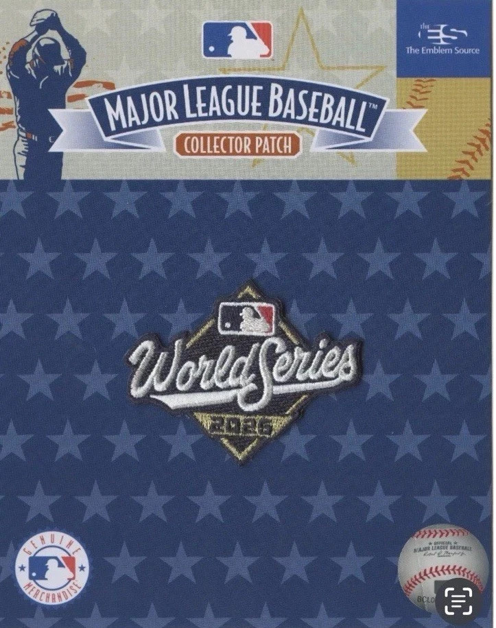 Toronto Blue Jays 2025 World Series The Emblem Source Jersey Patch Baseball