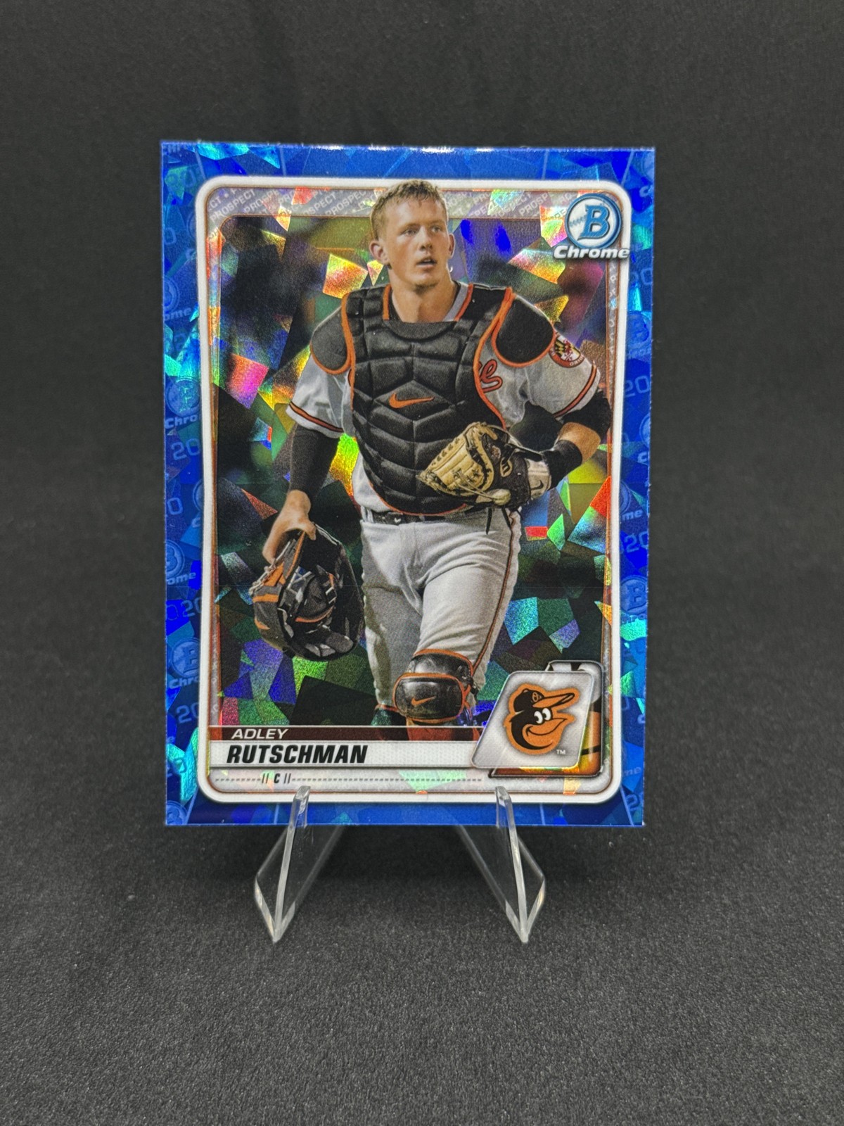 2020 Bowman Chrome Draft Sapphire Edition – Adley Rutschman #BD-154 (RC)