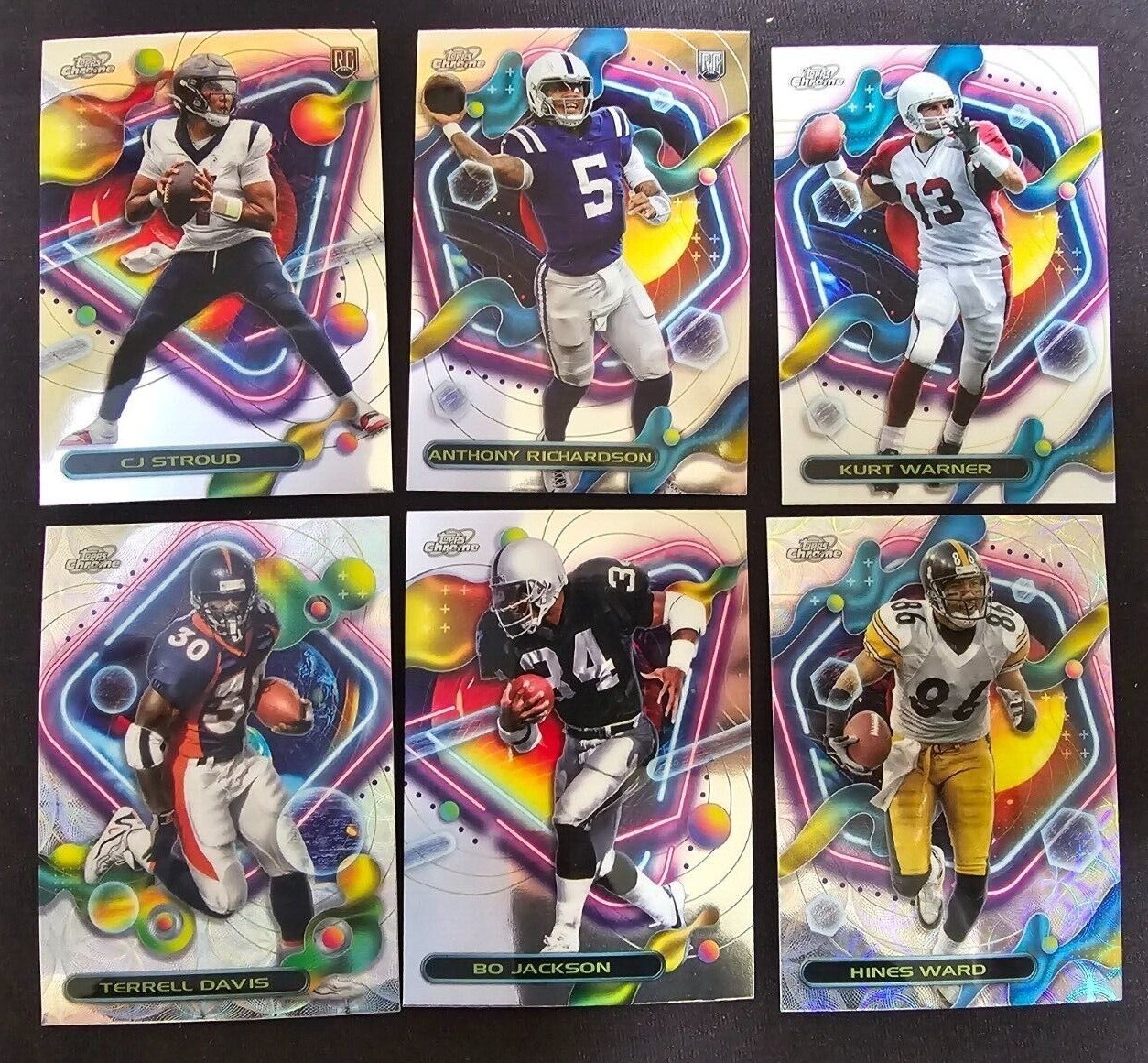 2023 Topps Composite Football Cosmic Chrome Refractor, Nucleus +251-300 You Pick