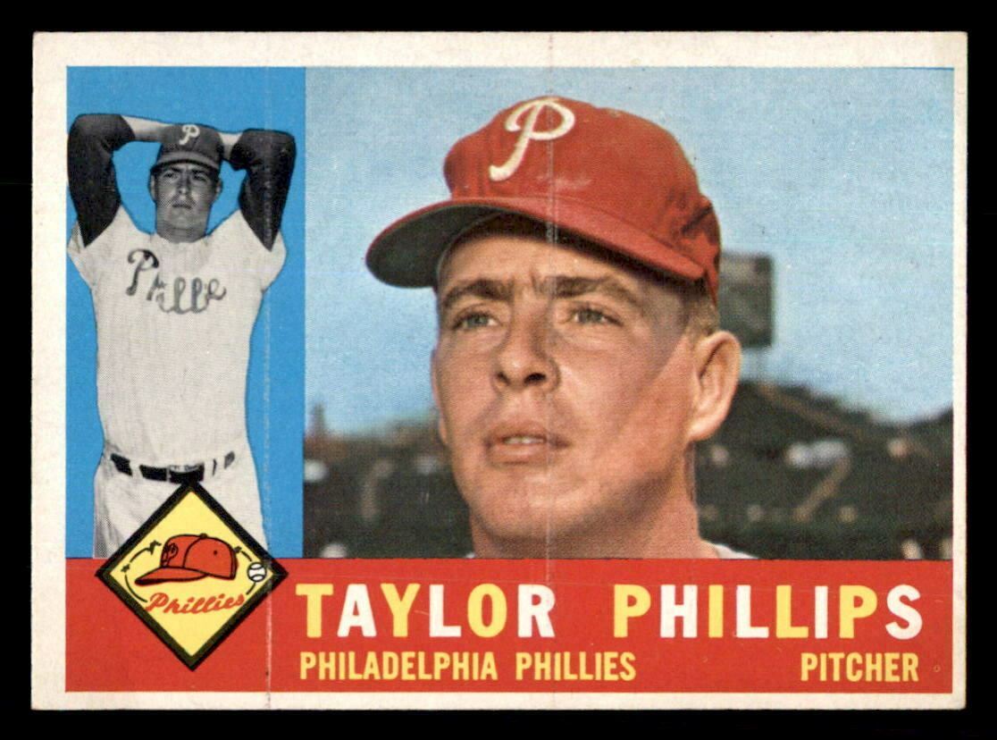1960 Topps #211 Taylor Phillips EX
