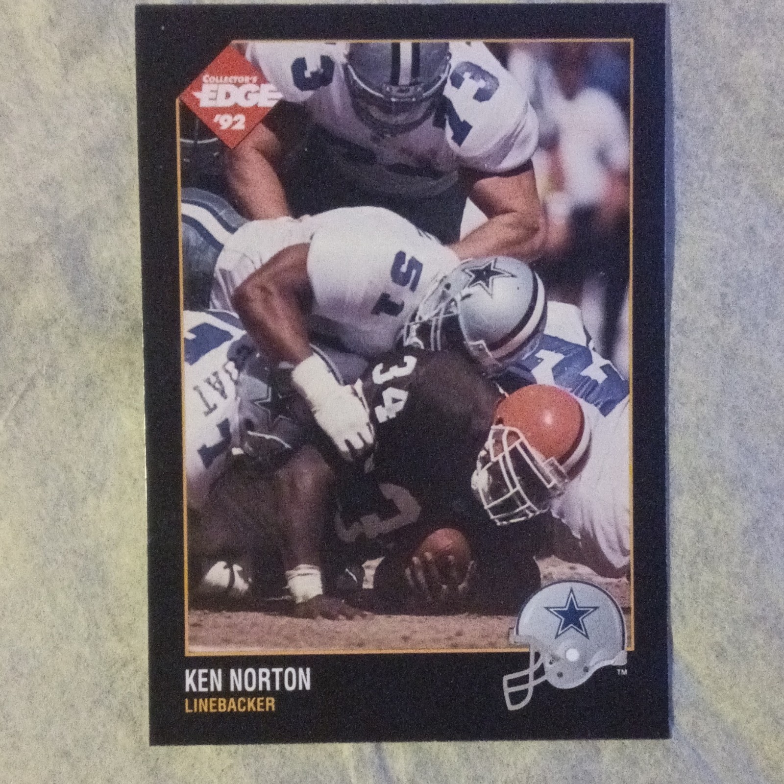 Collector’s Edge 1992-93 NFL Football 6-Card Lot 1st Edition Boss Squad
