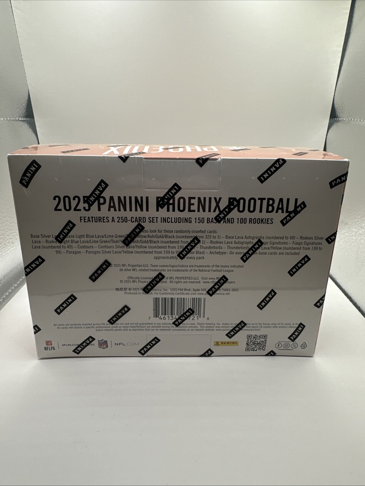 2025 Panini Phoenix Football Mega Box (Lava Parallels!) Factory Sealed