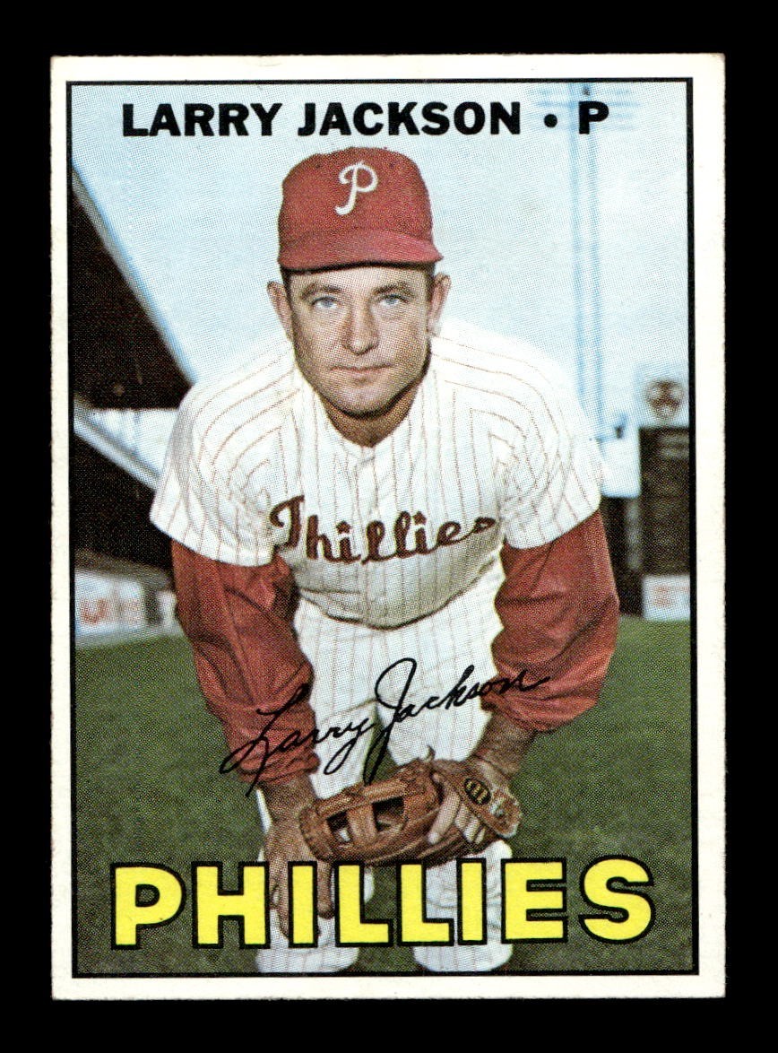 1967 Topps #229 Larry Jackson Phillies EX+ *s4
