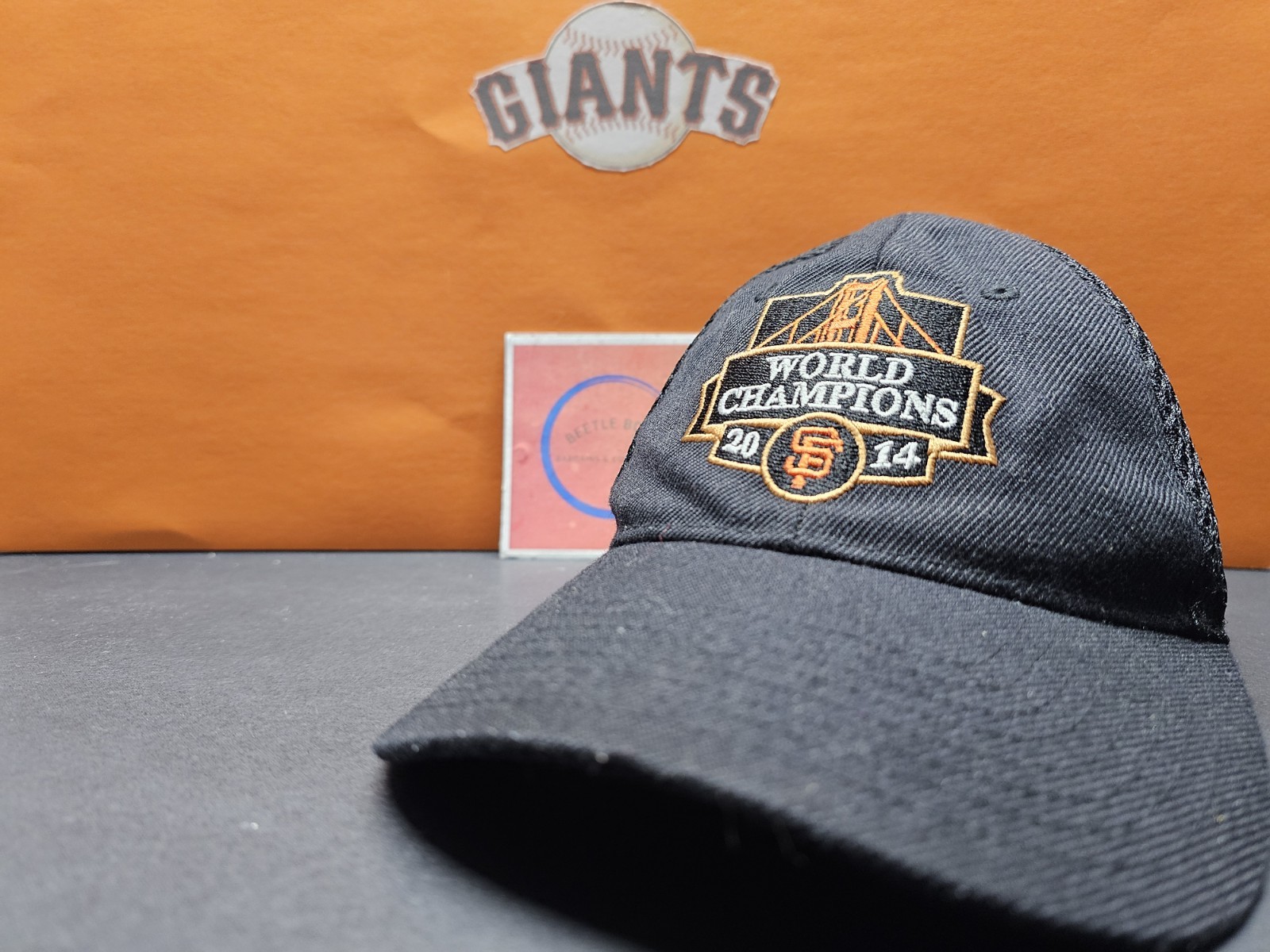 San Francisco Giants MLB 2014 World Series Champs 2015 SGA Strap Back Cap