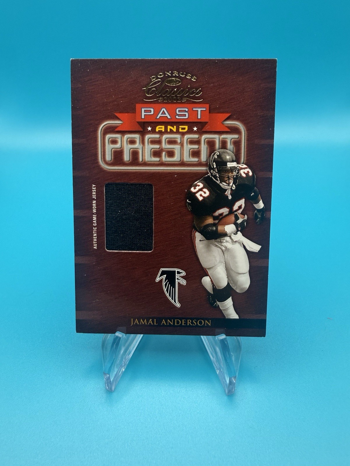 2002 Donruss Classics Past and Present Jamal Anderson #PP-7 /400