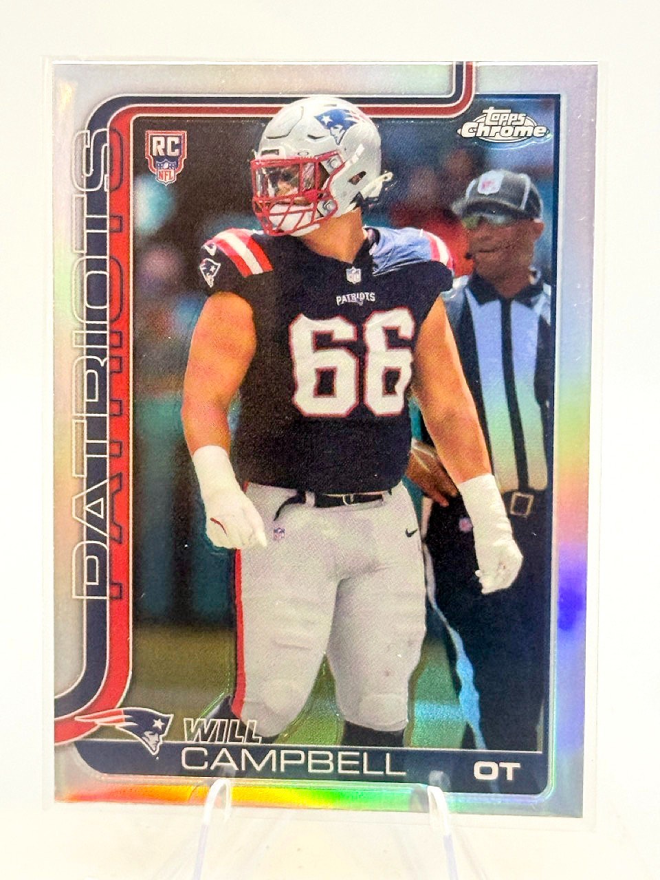 2025 Topps Chrome – Rookies Will Campbell #379 Refractor (RC)
