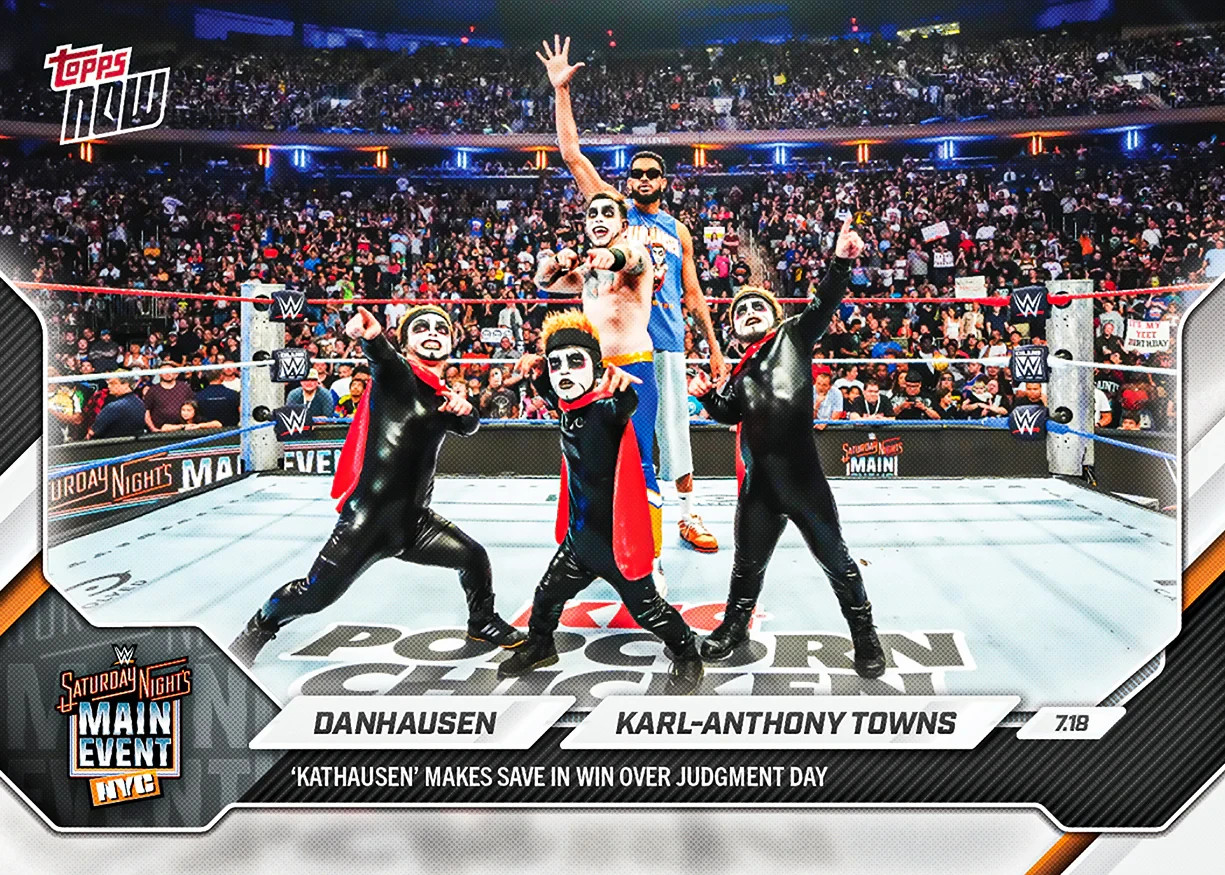 Danhausen / Karl-Anthony Towns Kathausen – 2026 WWE Topps NOW – Card 72 Presale