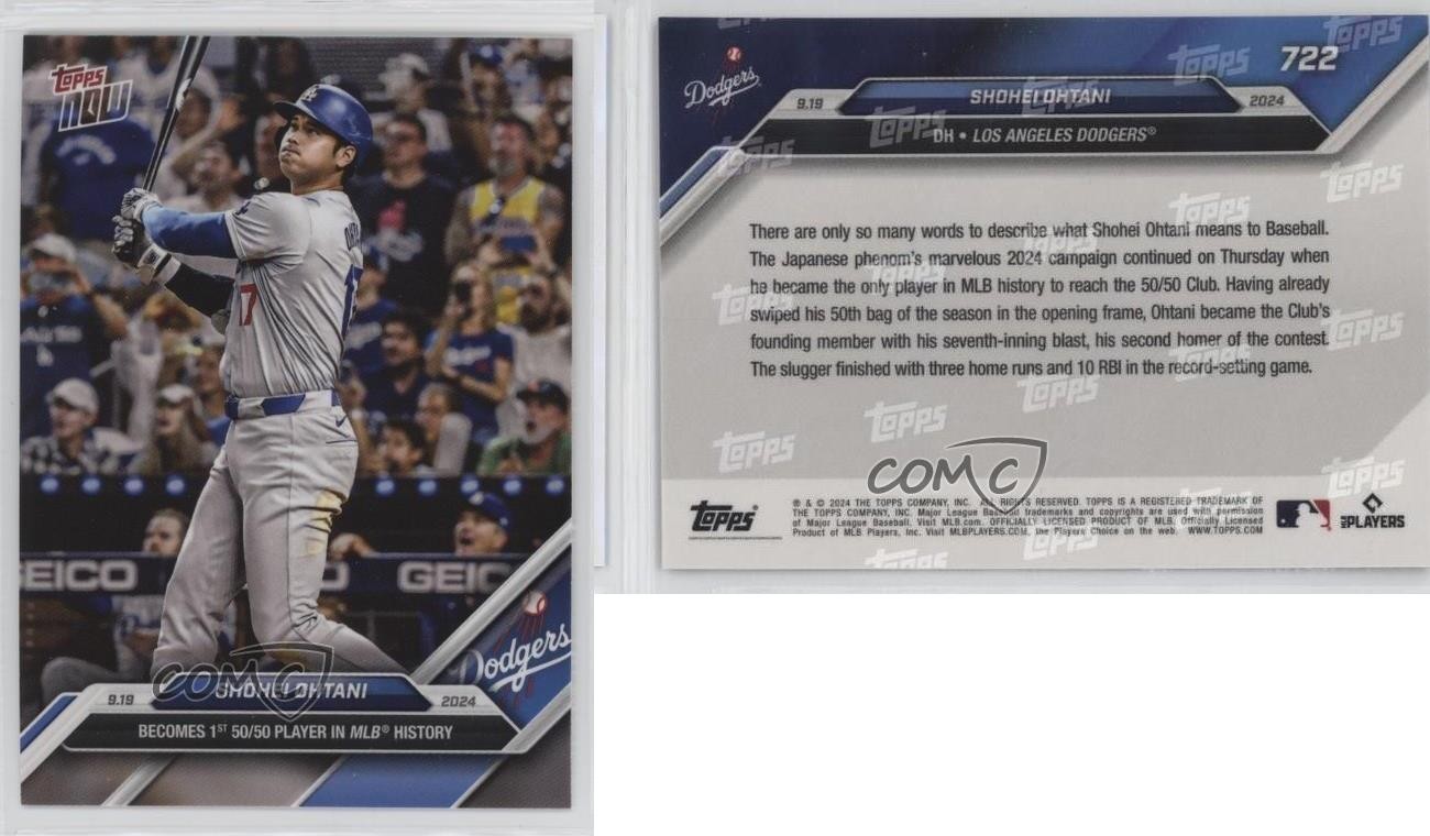 2024 Topps Now /653737 Shohei Ohtani #722 i0b