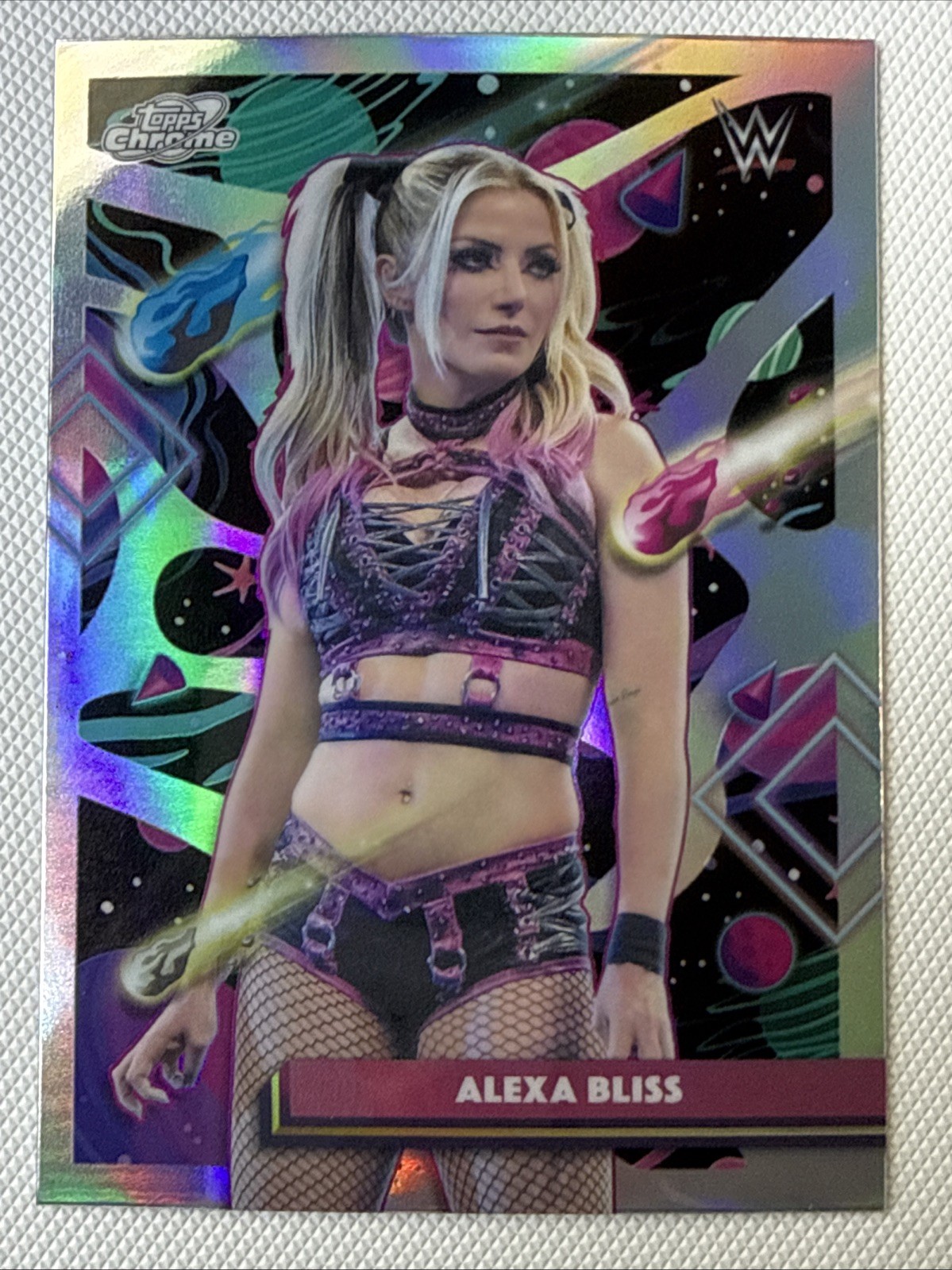 SILVER REFRACTOR 2026 Topps Chrome Cosmic WWE Cards You Pick/Choose! READ*