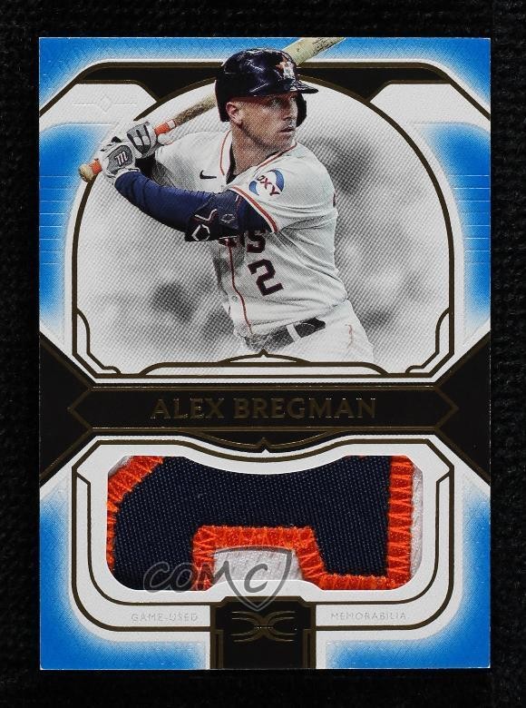2024 Topps Definitive Collection Jumbo Relic Blue 29/30 Alex Bregman 1sr2