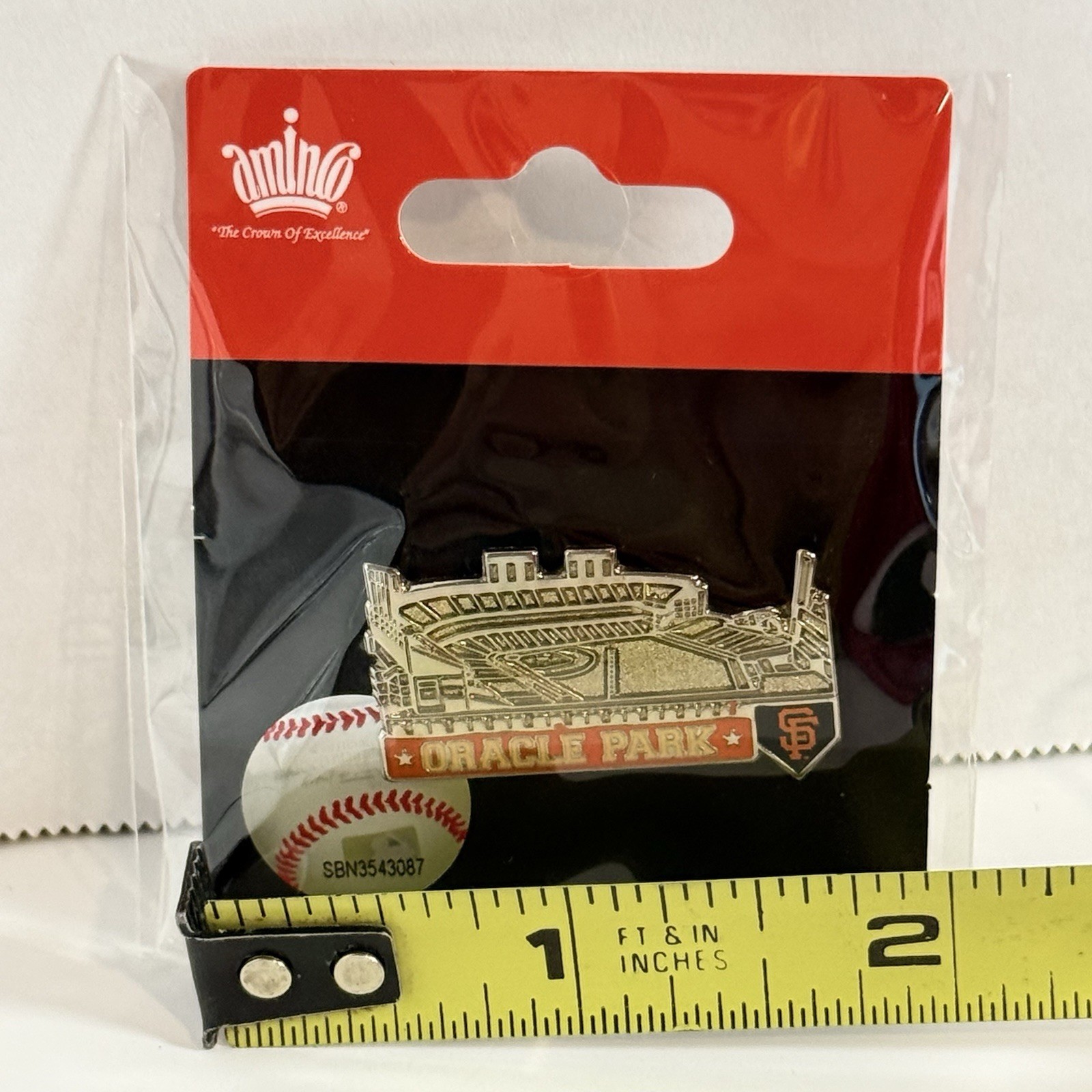 San Francisco Giants Oracle Park Stadium Collector Licensed Lapel Pin New