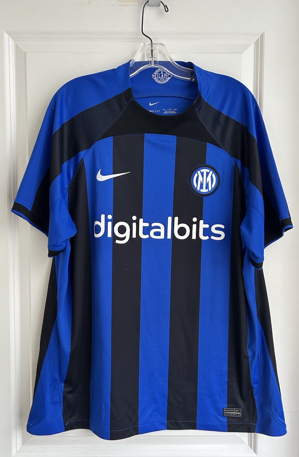 INTER MILAN 2022 2023 HOME SHIRT JERSEY NIKE MEN’S XL
