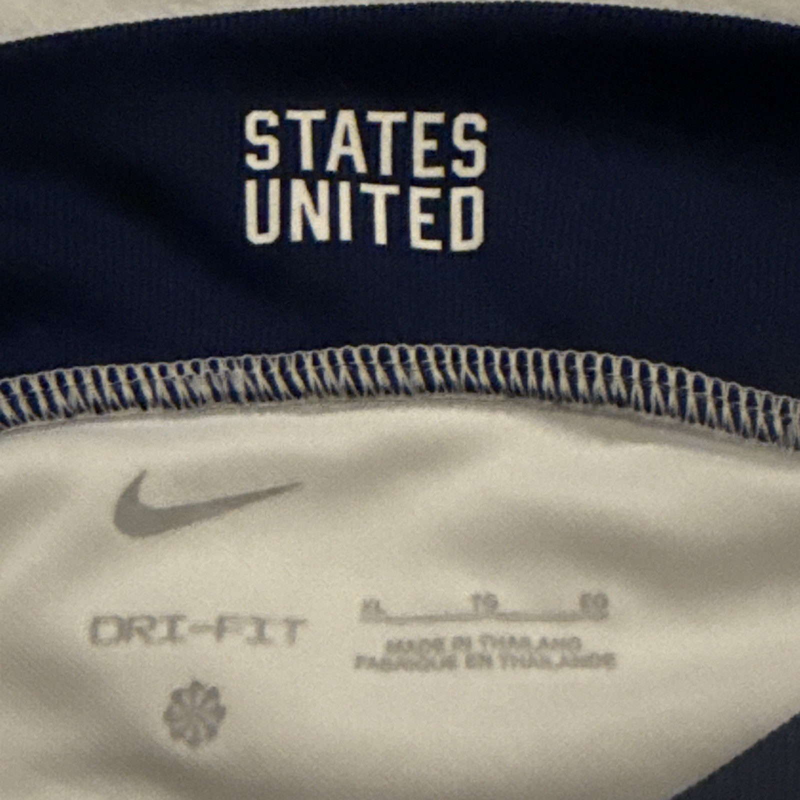 2022 Nike Men’s United States Home Long Sleeve Soccer Jersey XL US USMNT