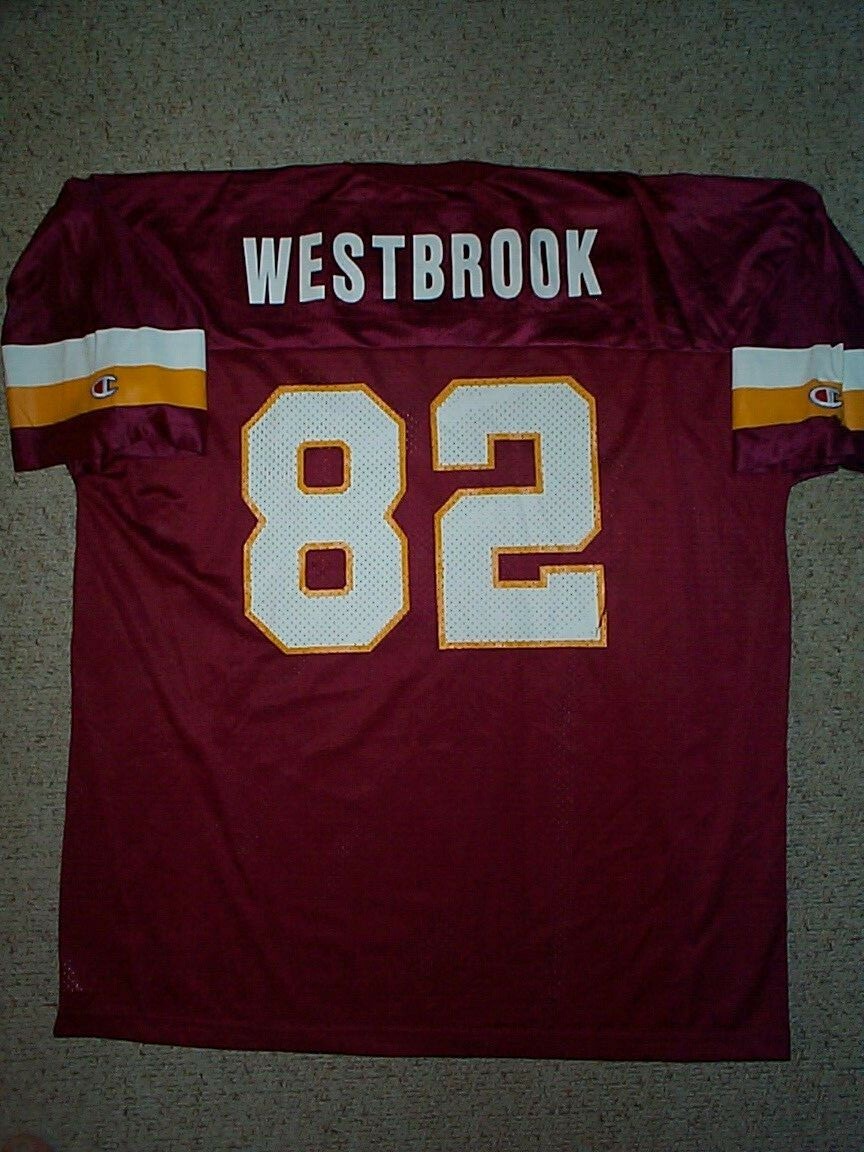 *IRREGULAR* Redskins MICHAEL WESTBROOK nfl VINTAGE Jersey MENS/MEN’S (XXL-2XL)