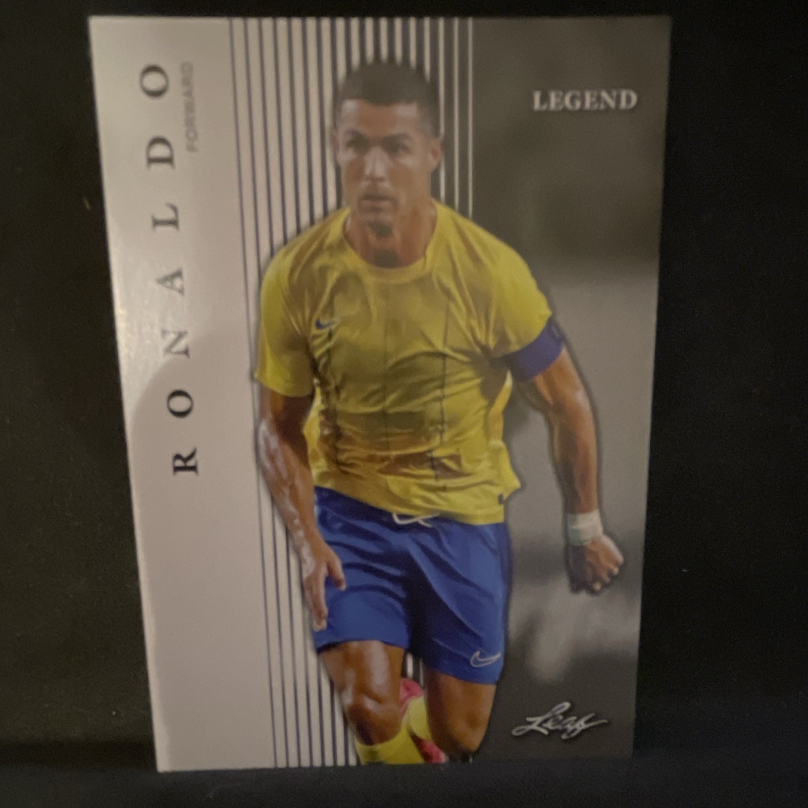 💥Leaf 2023 Special Release Cristiano Ronaldo Legends Insert L-01 💥