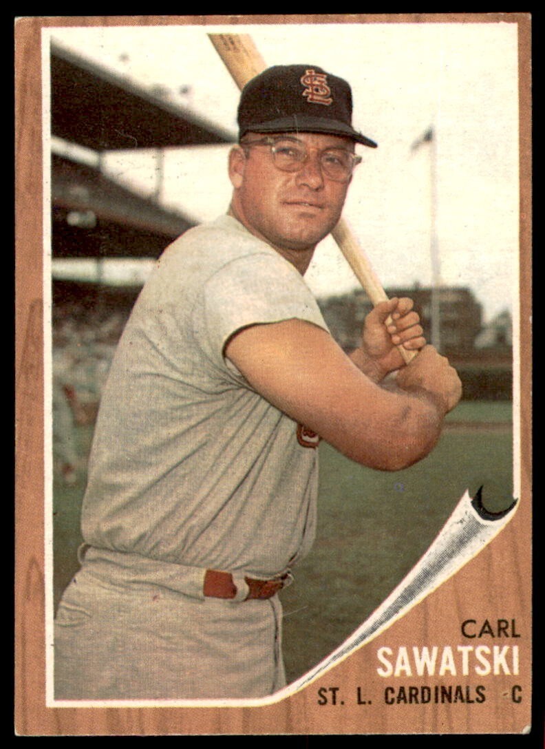 1962 Topps #106 Carl Sawatski St. Louis Cardinals EX