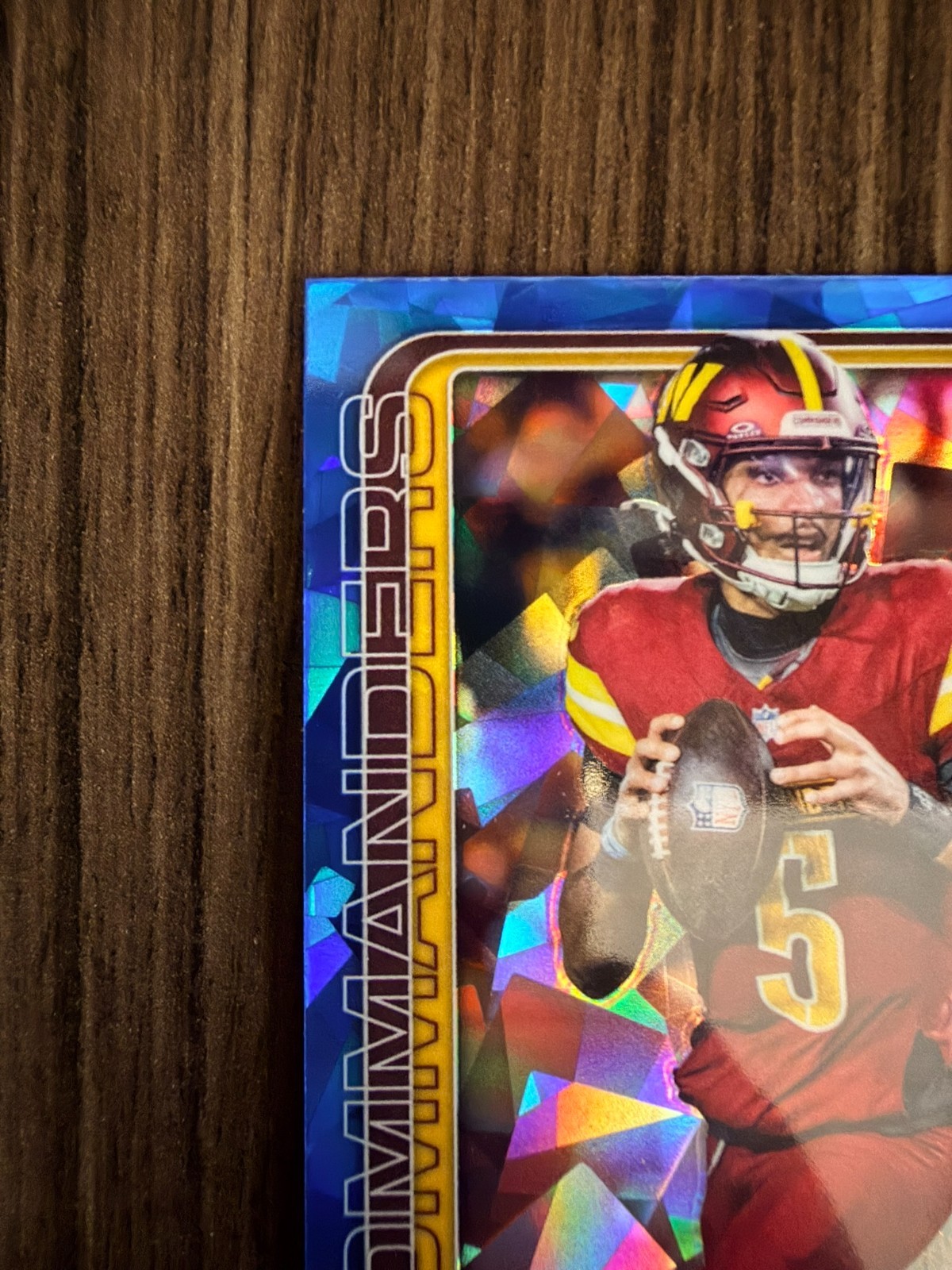2025 Topps Chrome Sapphire Jayden Daniels #295 Commanders