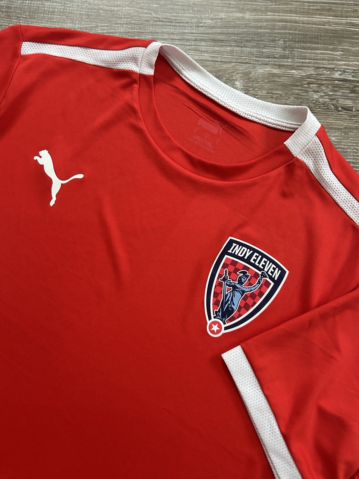 NWOT Indy Eleven Minor League Soccer Jersey PUMA Mens Medium 2021 Training Kit