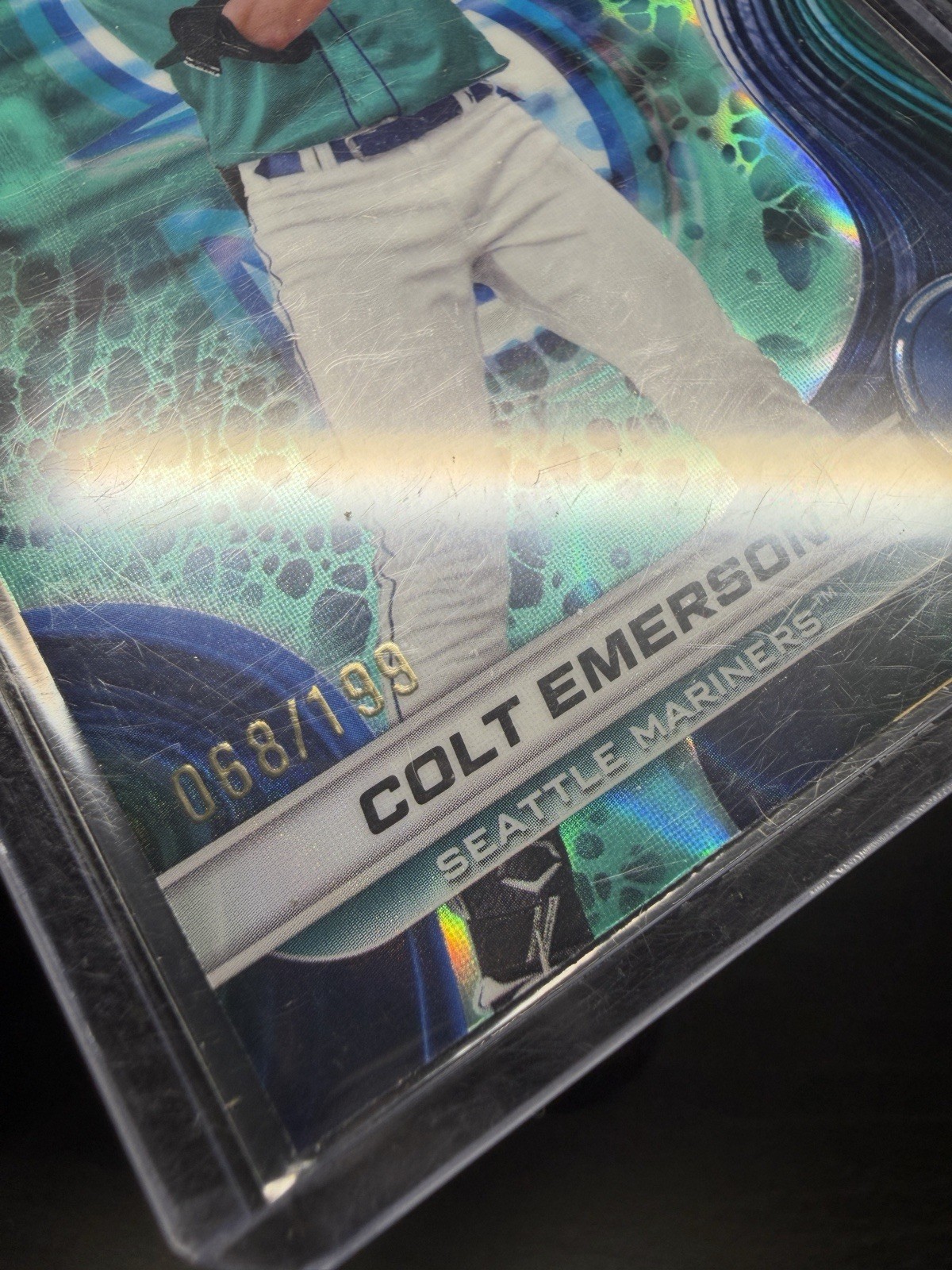2024 Topps Bowman’s Best Top Prospects Colt Emerson #TP-22 Mariners /199