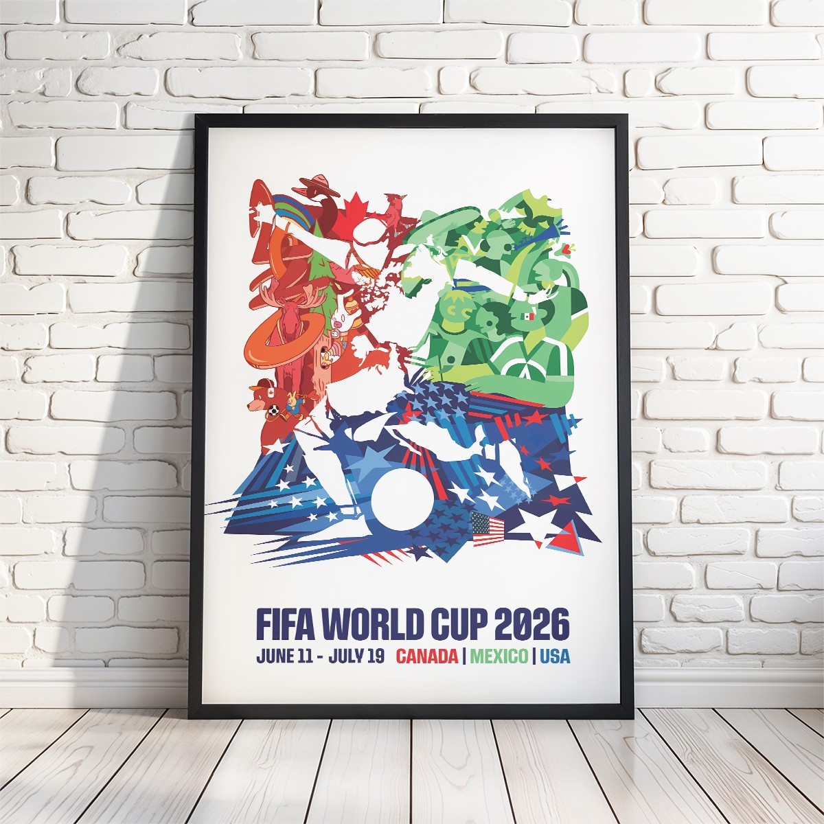 Soccer World Cup Poster | Every World Cup Print – Available in 3 Sizes