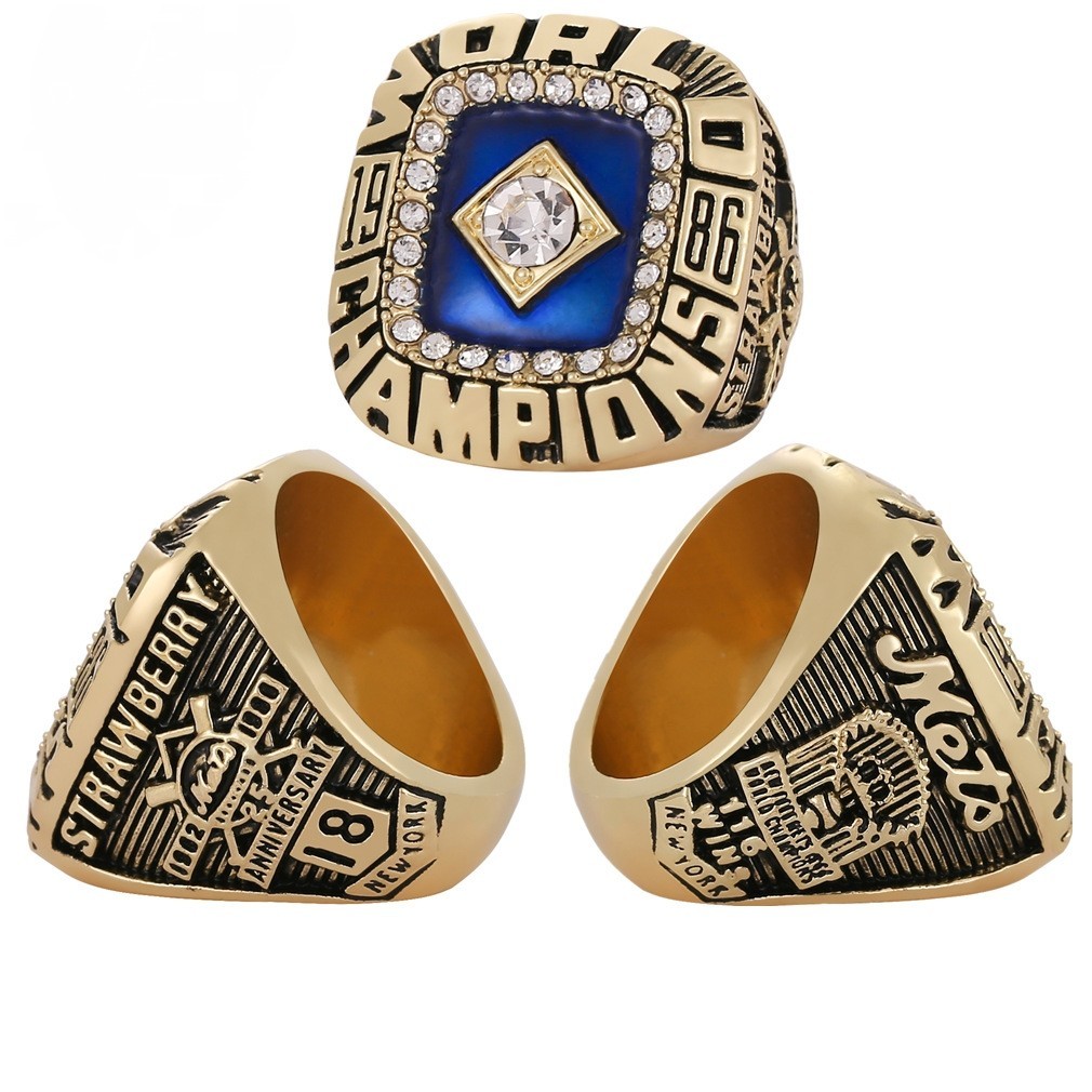 MLB 1986 New York Mets World Series Championship Ring