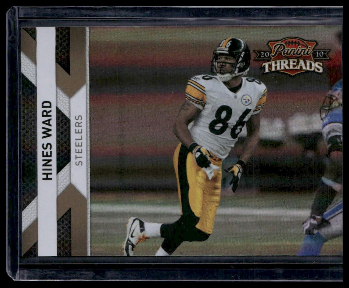 2010 Panini Threads #117 Hines Ward Gold Holofoil #/100