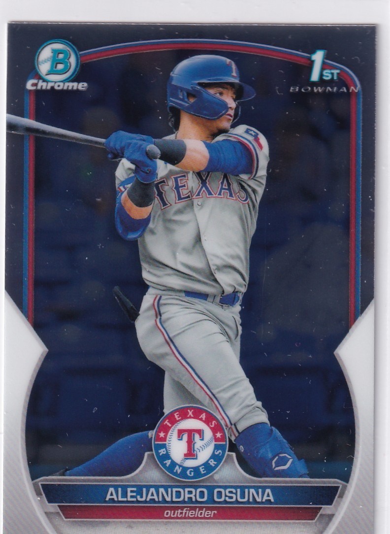 2023 Bowman Chrome – 1st Bowman Alejandro Osuna #BCP-131