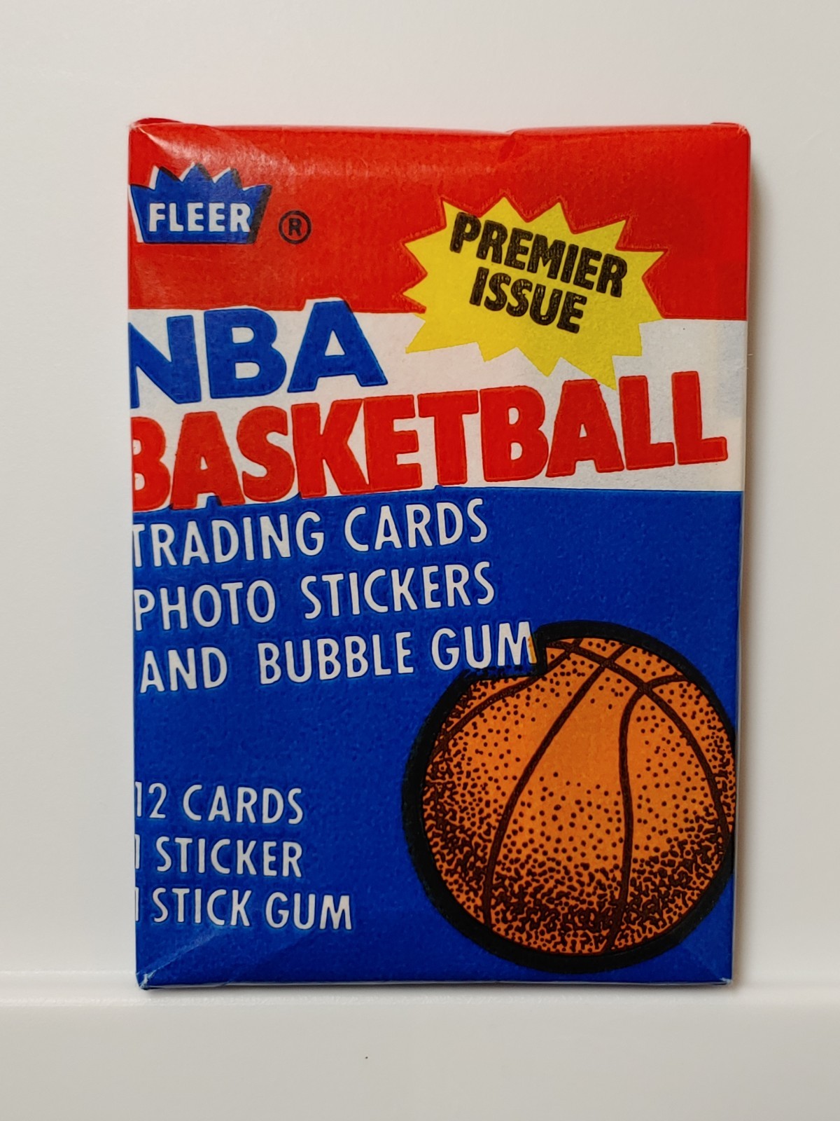 1986 Fleer Basketball Wax Pack Authentic Sealed