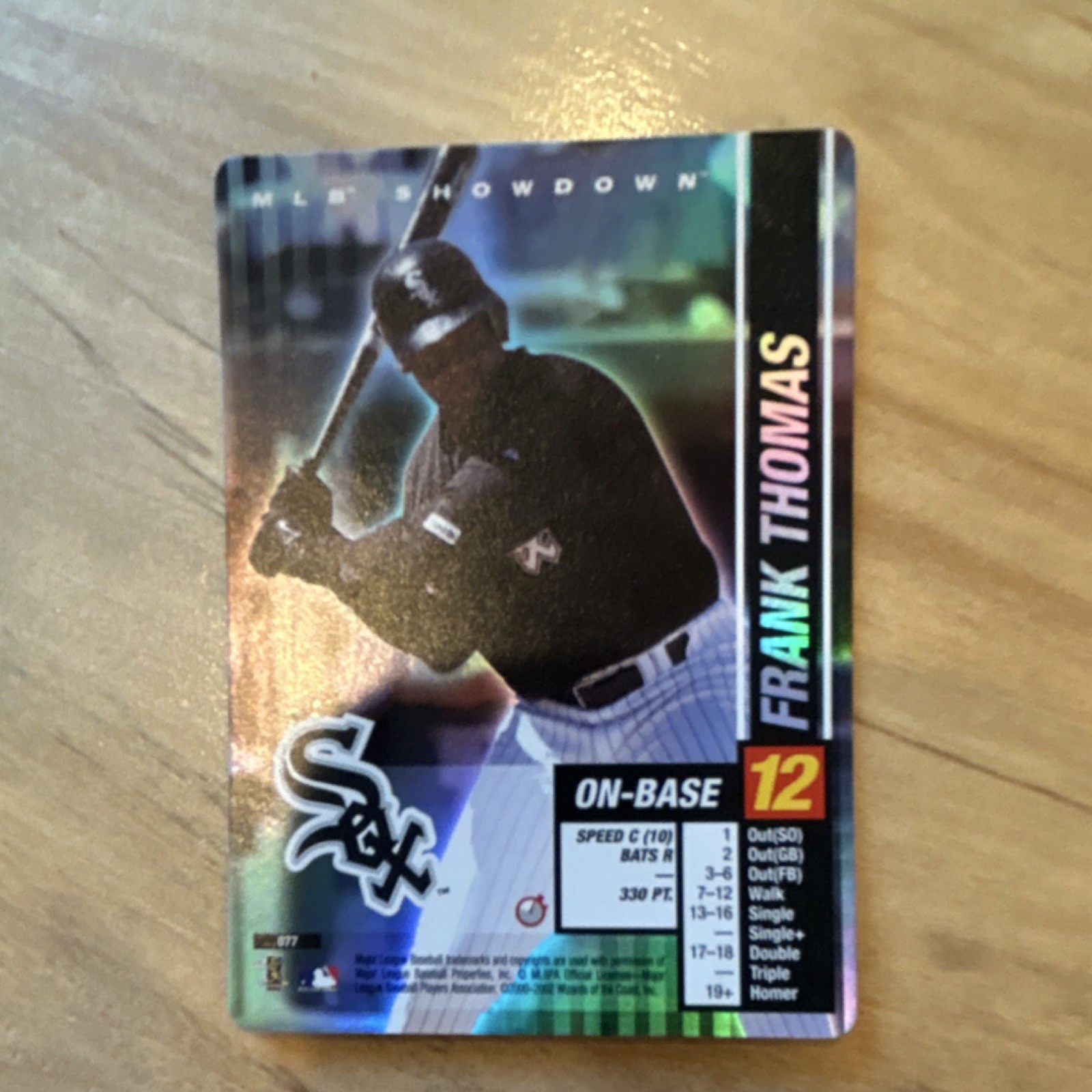 Wizards of the Coast MLB Showdown 2002 4 Cards Thomas Hunter Surhoff Padilla