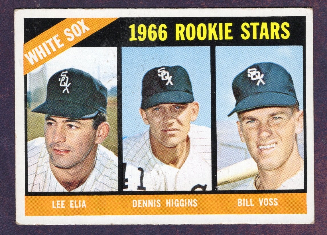 1966 TOPPS WHITE SOX ROOKIES #529 VG- EX CENTERED !