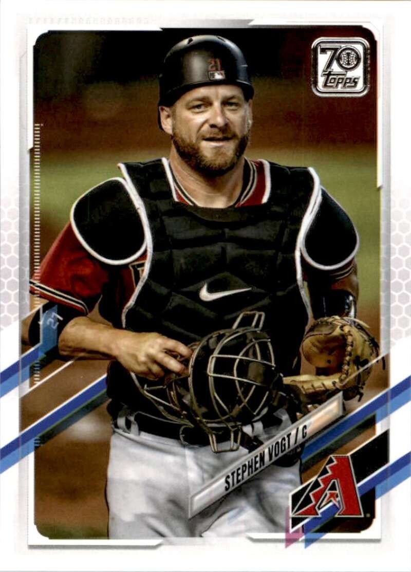 2021 Topps #62 Stephen Vogt NM-MT Diamondbacks ID:34146