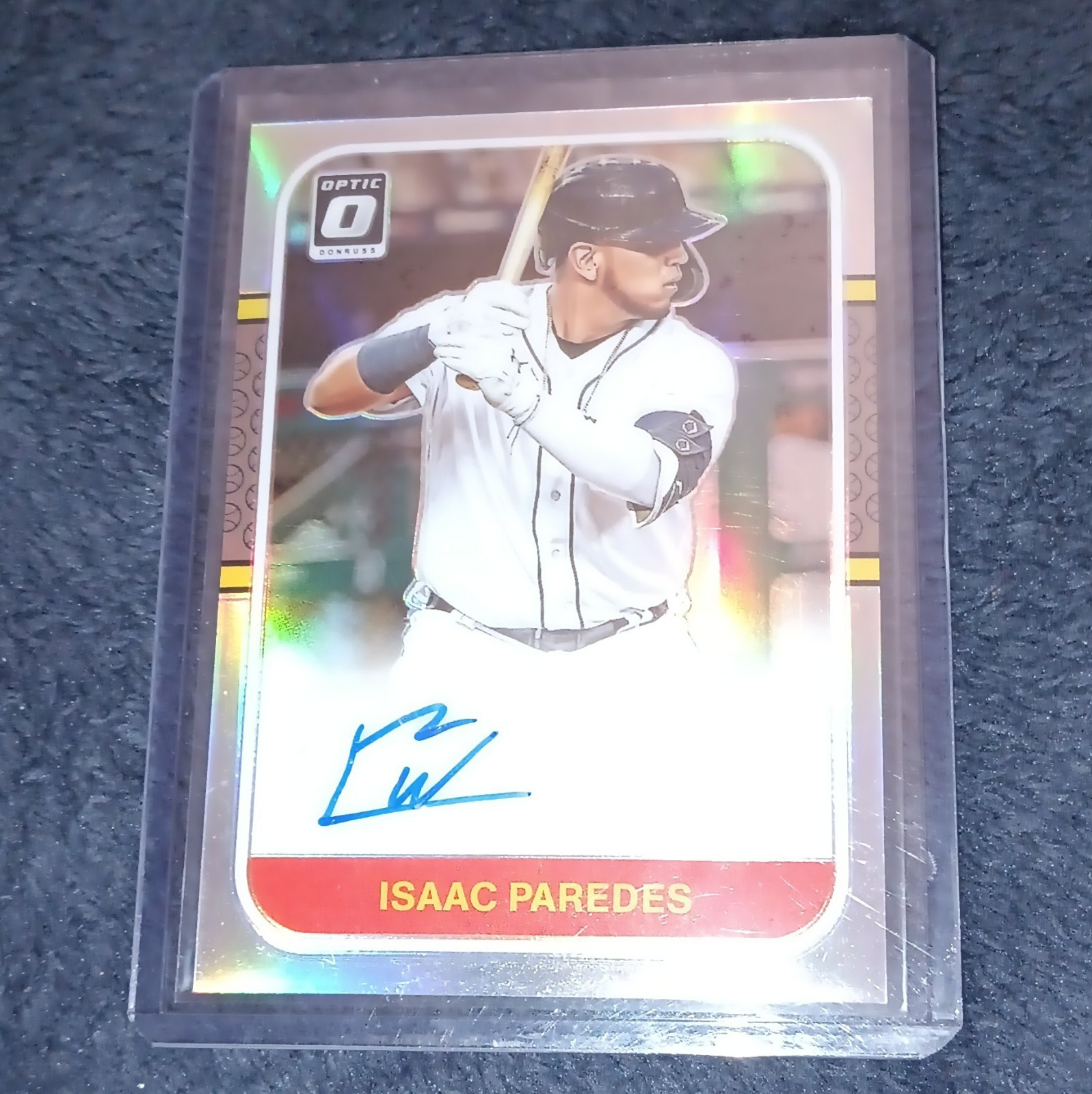 Panini 2021 Donruss Optic Retro 1987 Signatures Isaac Paredes Auto #RS87-IP