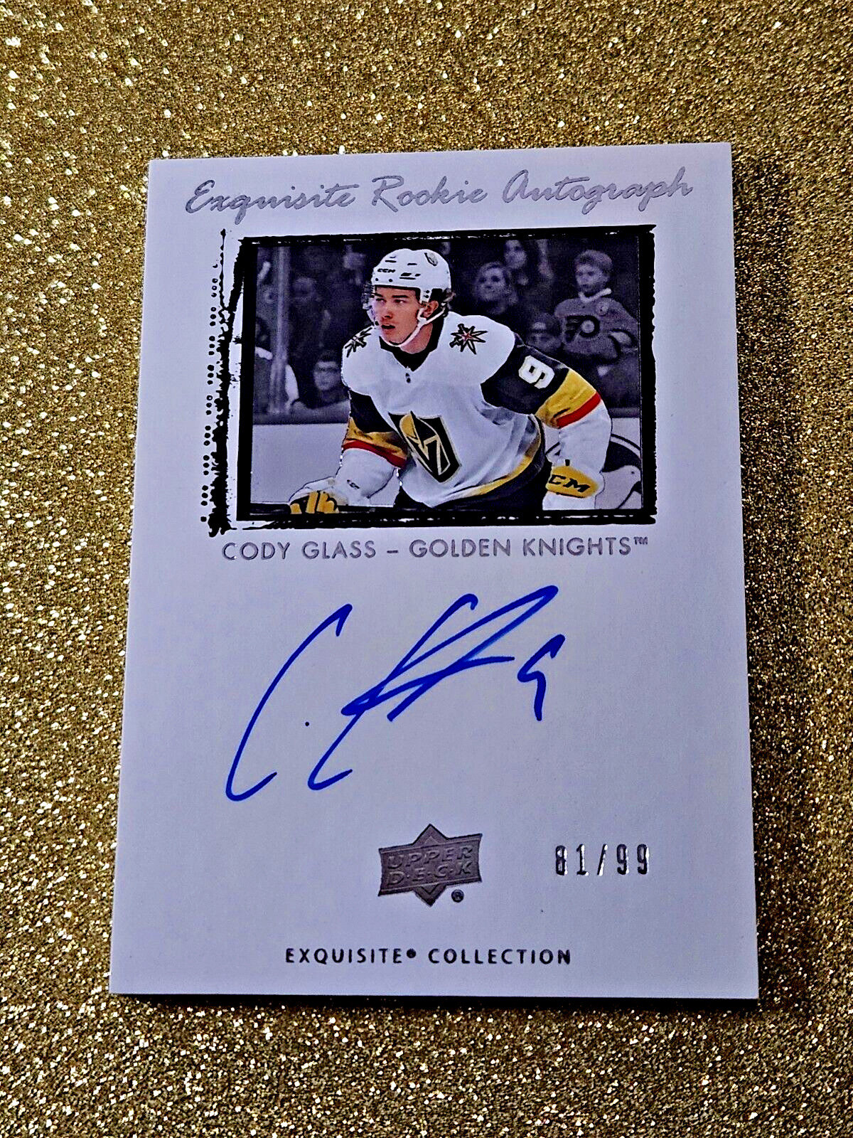 2019-20 Upper Deck Exquisite Rookie Autograph /99 Cody Glass #09T-CG 💥💥