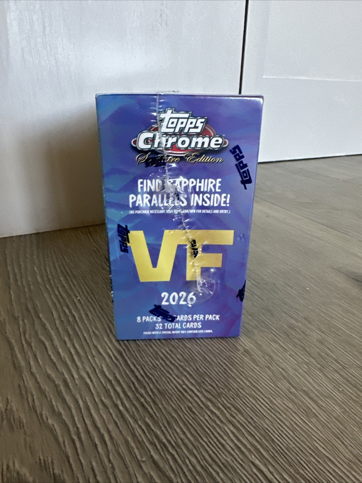 2026 Topps Chrome VeeFriends Sapphire Hobby Box In Hand Sealed New
