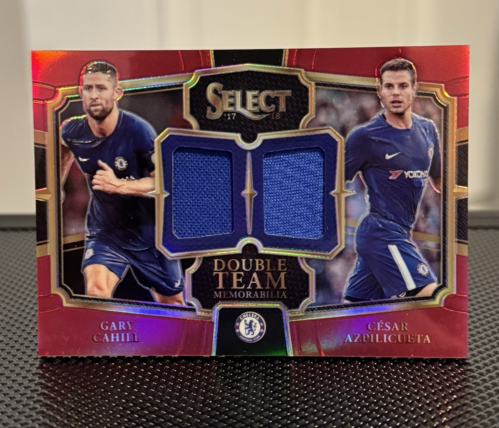 Panini Select 2017-18 Cahill Azpilicueta Chelsea Double Team Memorabilia /199