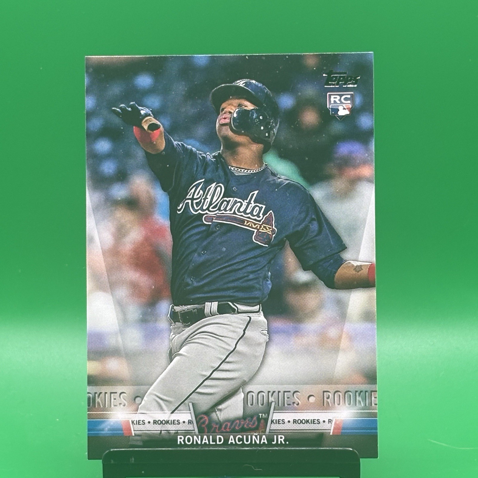 Ronald Acuna Jr 2018 Topps Update Rookie RC #S-21 Atlanta Braves *SHARP | CLEAN*