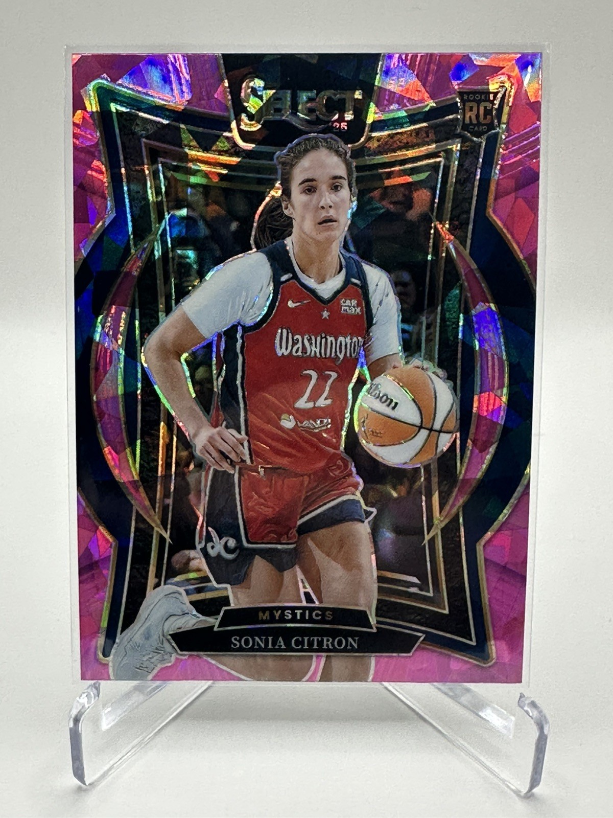 Sonia Citron 2025 Panini WNBA Select – #83 Pink Ice Prizm (RC)