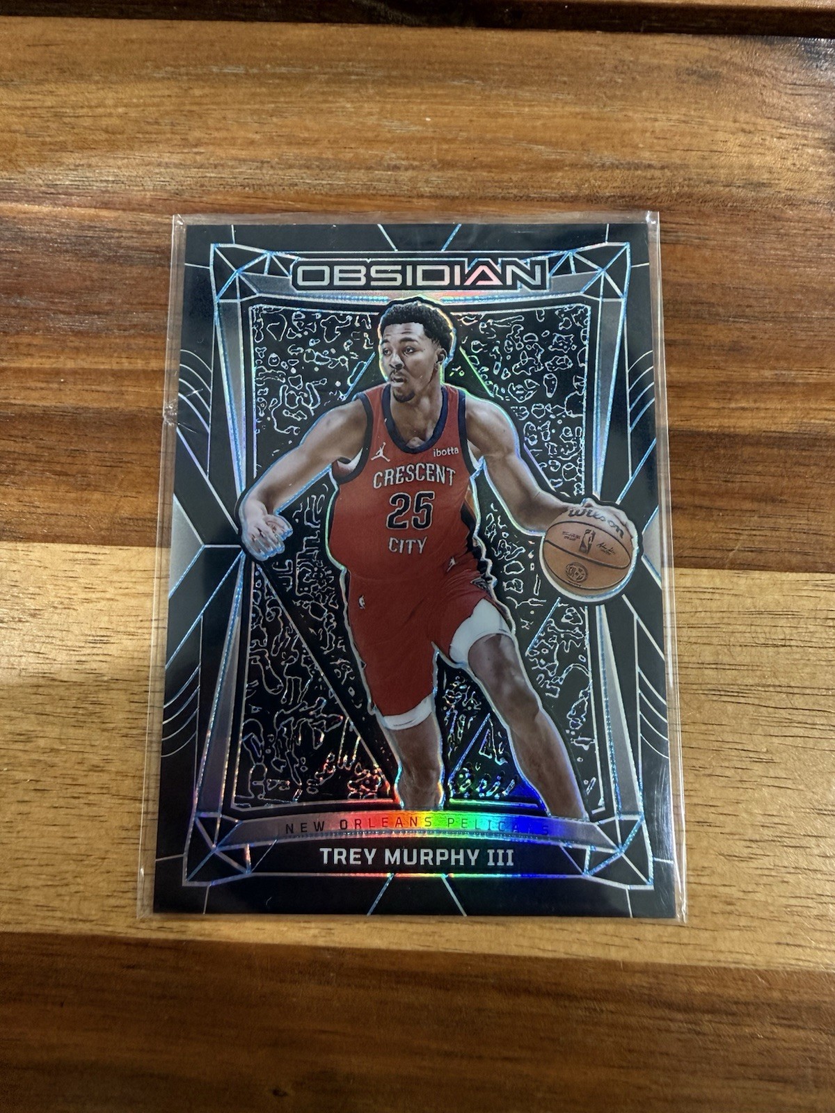 Trey Murphy III Card 2023-24 Panini Obsidian Electric Etch Blue /30 #189
